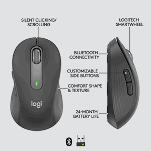 MUS LOGITECH SIGNATURE M650 L TRÅDLØS BUSINESS