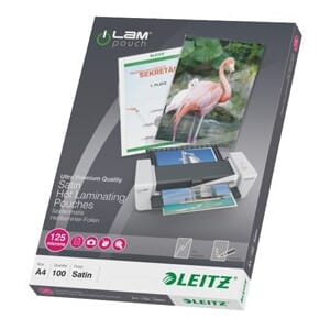LAMINERINGSLOMME LEITZ A4 125MY MA (100) 16926