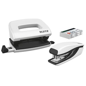 HULL/STIFT SETT LEITZ MINI WOW HVIT (2