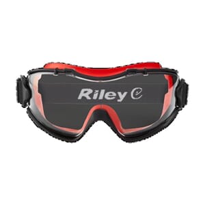 VERNEBRILLE GLOBUS RILEY VELIA CLEAR RØD