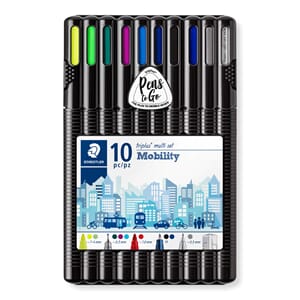 TRIPLUS MULTI SETT PENS TO GO (10)
