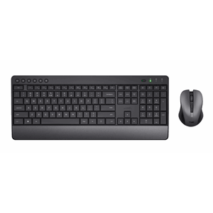 TASTATUR OG MUS TRUST TRÅDLØST TKM-450 ND EKO