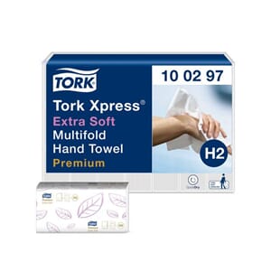 HÅNDKLE TORK PREMIUM INTERFOLD EX MYK 4 PANEL 100297 H2