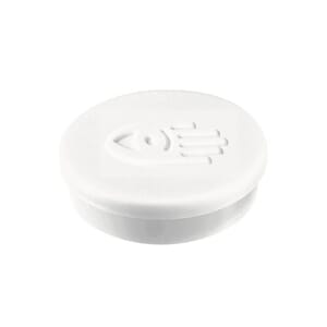MAGNET LEGAMASTER 30MM HVIT(10)