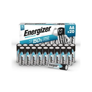 BATTERI ENERGIZER MAX PLUS AA (20)