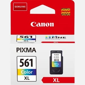 BLEKK CANON CRG CL-561XL CMY FARGE