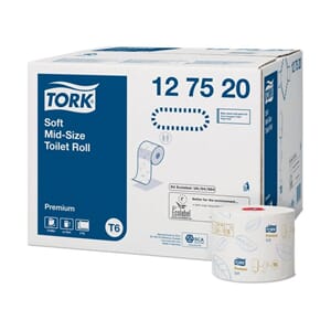 TOALETTPAPIR TORK PREMIUM 2L T6 90M (27) 127520