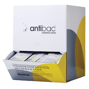 VÅTSERVIETTER HÅNDDES. ANTIBAC 85% (250)