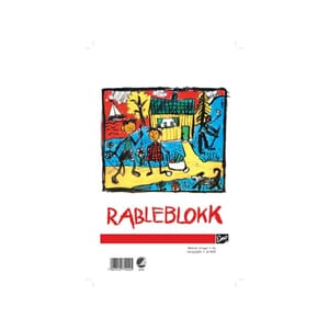 RABLEBLOKK A5 100G 50 BLAD EMO