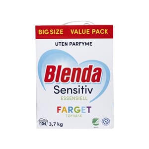TØYVASKG BLENDA FARGET 3,7KG ESSENSIELL