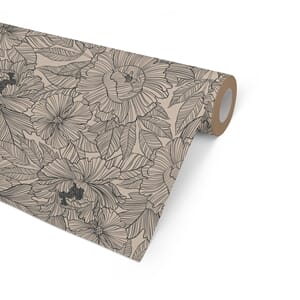 GAVEPAPIR MARQUET FLOWER 57CM X 154M DISKRULL