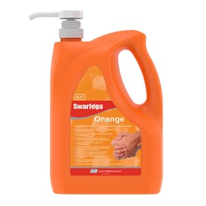 HÅNDRENS SWARFEGA ORANGE MED PUMPE 4L