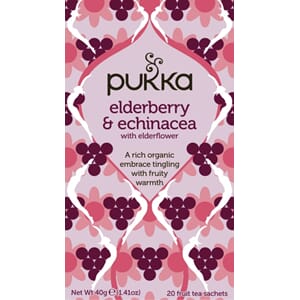 TE PUKKA  ELDERBERRY&ECHINACEA URTETE (20)