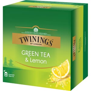 TE TWININGS GRØNN TE MED SITRON (100)