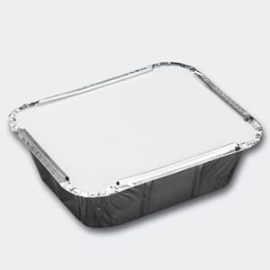 ALUMINIUMSFORM/LOKK 450ML 140X15 (50)