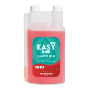 SANITETSRENT EASY BATH REFILL 1L DISKTEKNIK