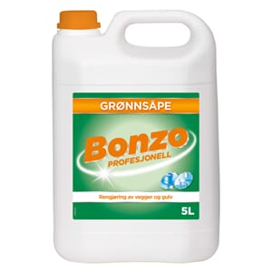 GRØNNSÅPE BONZO FLYTENDE 5L