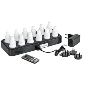 TELYS LED SET PLUG FLEX 70X40MM FLERFARGET VARMHVIT (12)