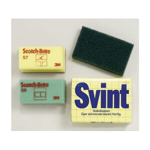 SKURESVAMP SCOTCH-BRITE M/GREP HVIT/ROSA