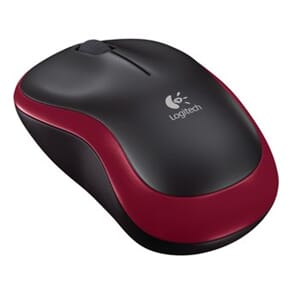 MUS M185 RØD LOGITECH TRÅDLØS