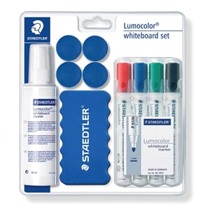 STAEDTLER WHITEBOARD PENNER LUMOCOLOR STARTSETT